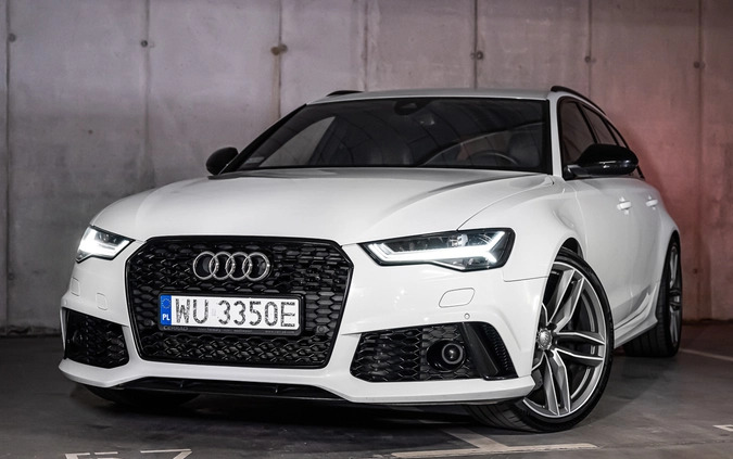 Audi RS6 cena 195000 przebieg: 250000, rok produkcji 2016 z Warszawa małe 781
